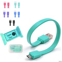 کابل بیست سانتی برای آیفون | Portable Mini Candy Phone Charging Cable 20CM For iPhone